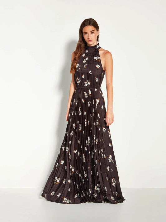 Juliette Hogan | Hera Dress (Moonflower Twill) | Golden | Palm Boutique