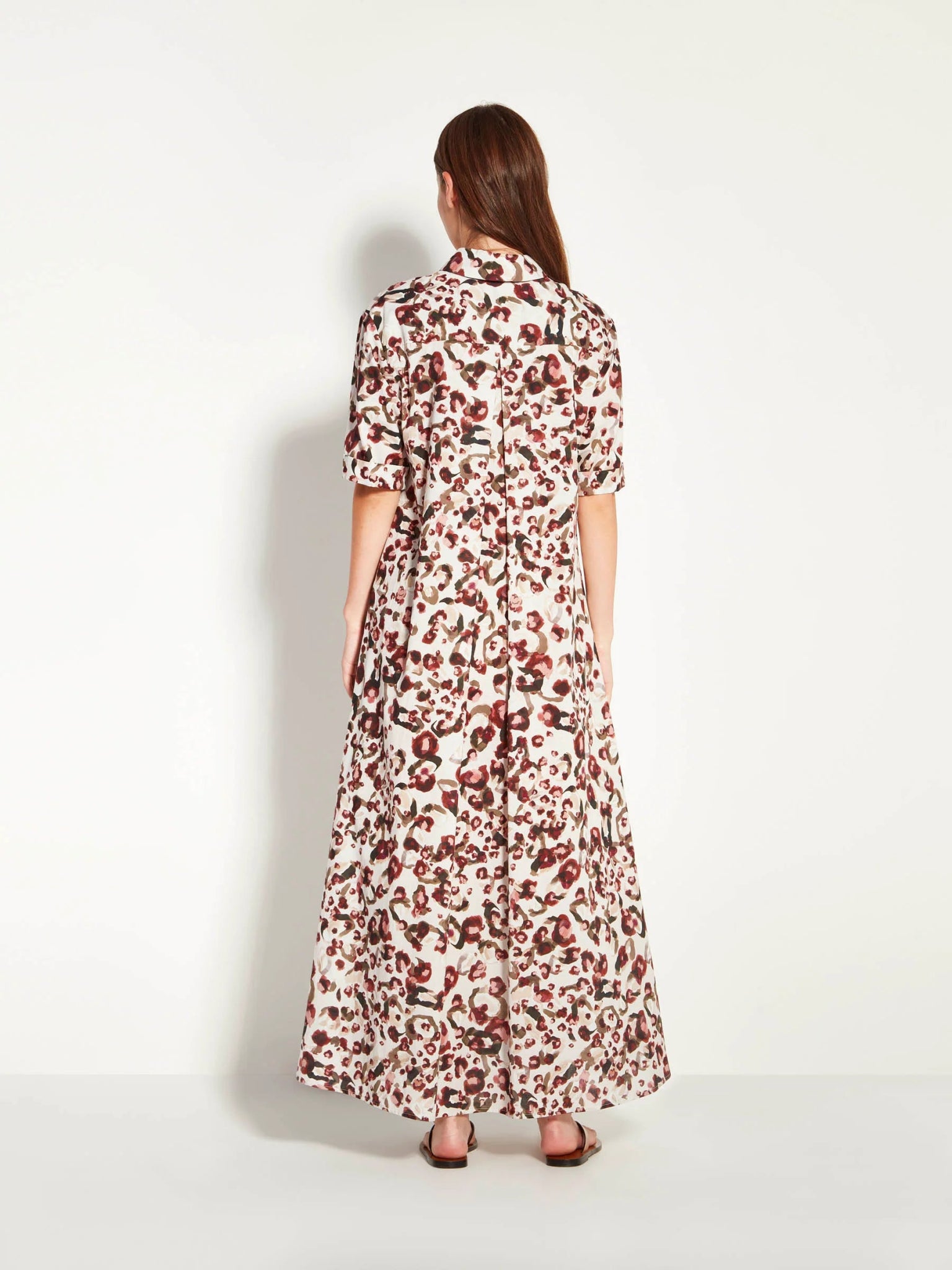 Juliette Hogan | Isle Shirtdress | (Leo Cotton) Savanna | Palm Boutique