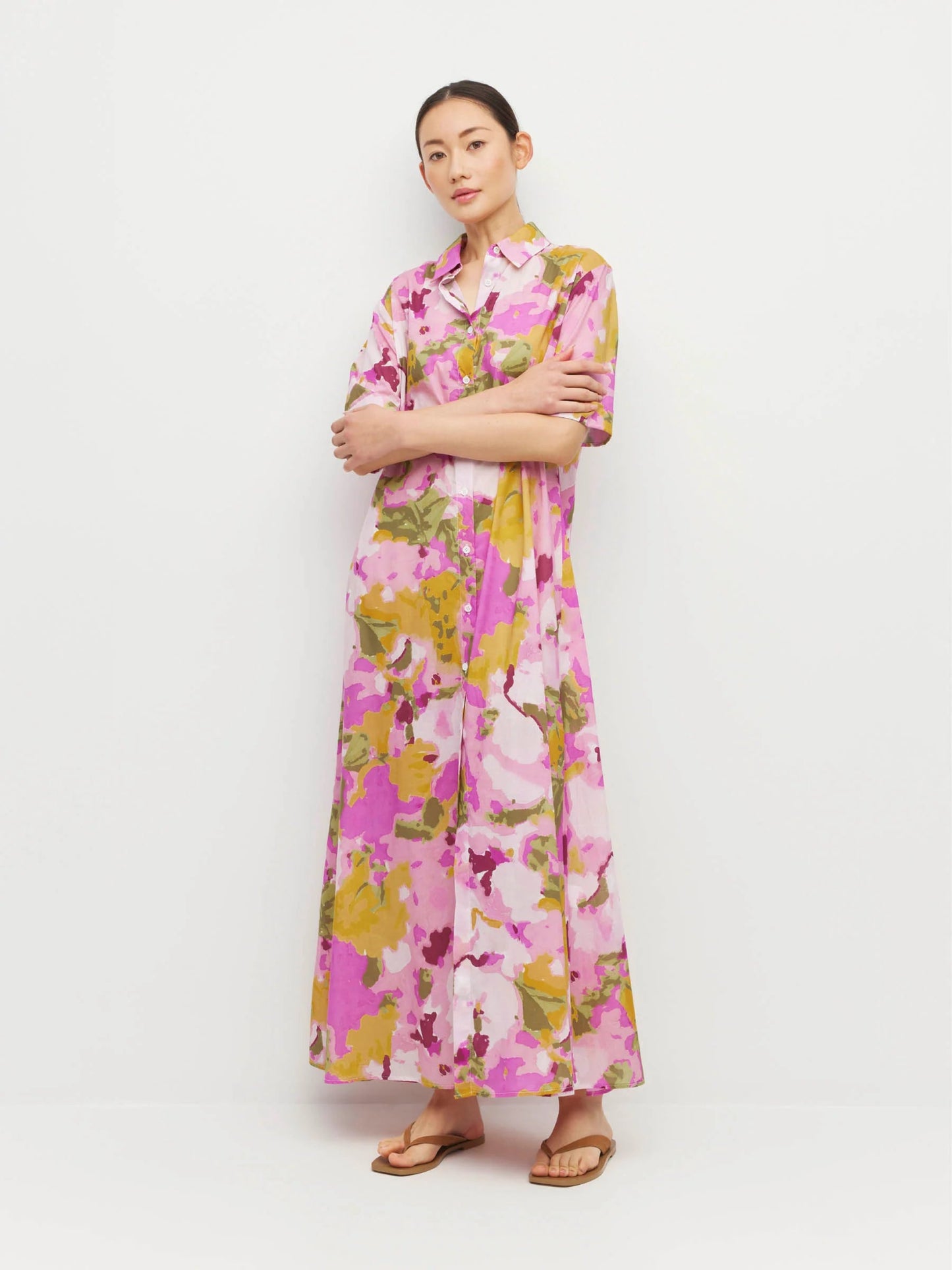 Juliette Hogan | Isle Shirtdress | Tutti Frutti | Palm Boutique
