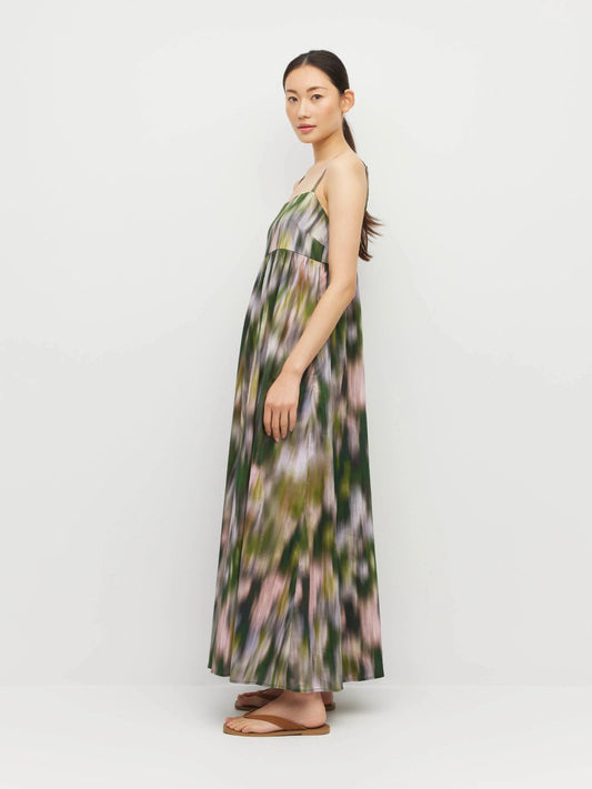 Juliette Hogan | Katy Dress | (Hydrangea Haze Cotton) Flurry | Palm Boutique