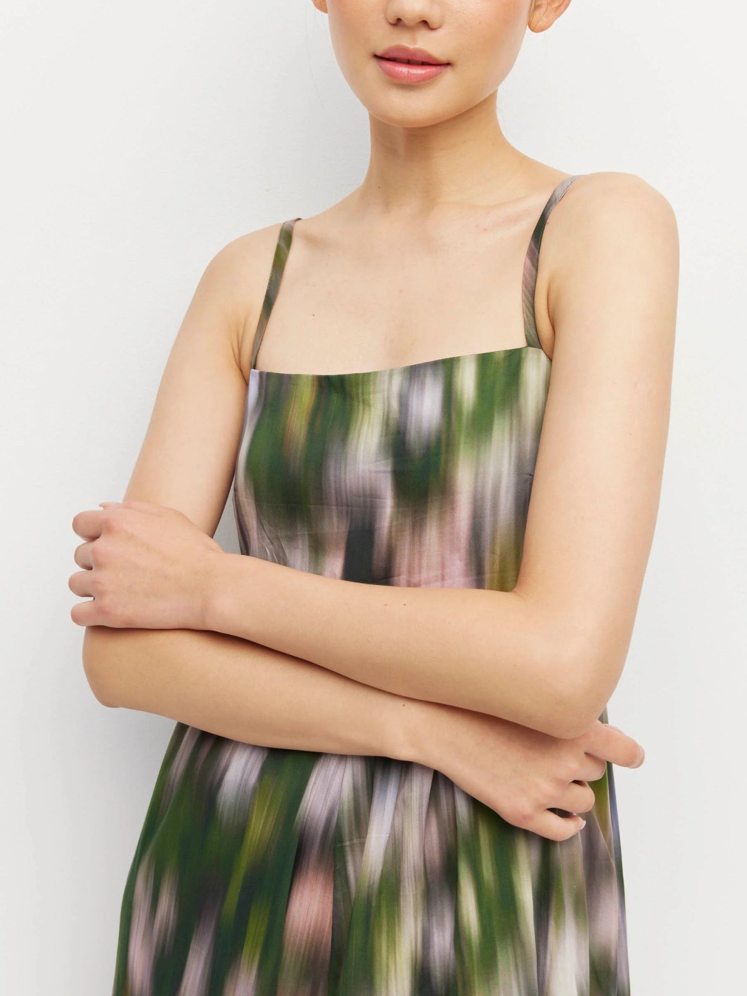 Juliette Hogan | Katy Dress | (Hydrangea Haze Cotton) Flurry | Palm Boutique