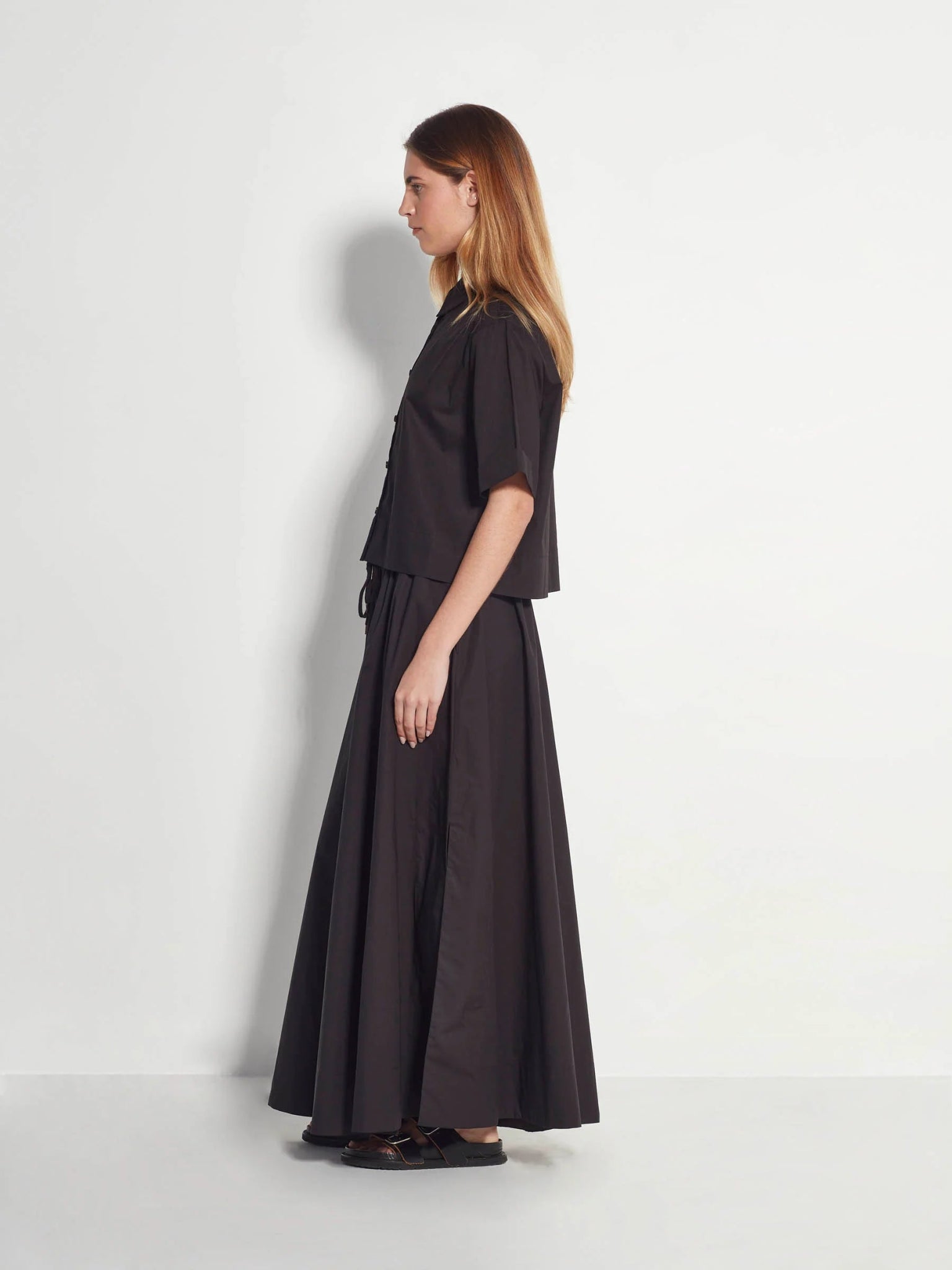 Juliette Hogan | Kev Skirt (Organic Cotton) | Black | Palm Boutique