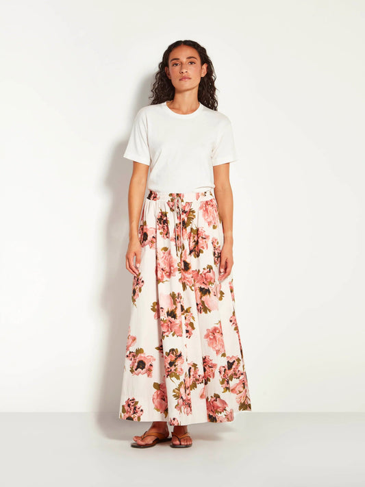 Juliette Hogan | Kev Skirt (Ruffled Tulips Cotton) | Glow | Palm Boutique