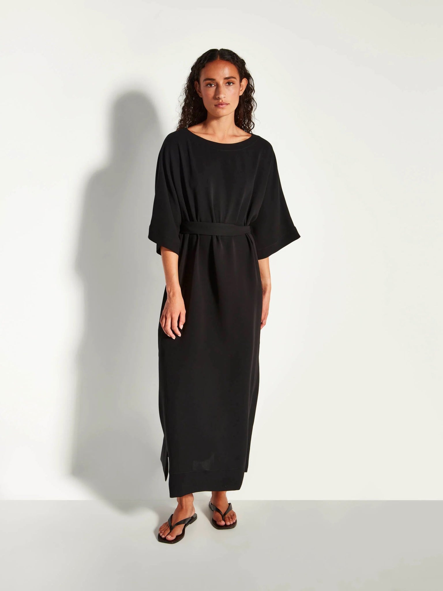 Juliette Hogan | Kiko Dress (Luxe Suiting) | Black | Palm Boutique