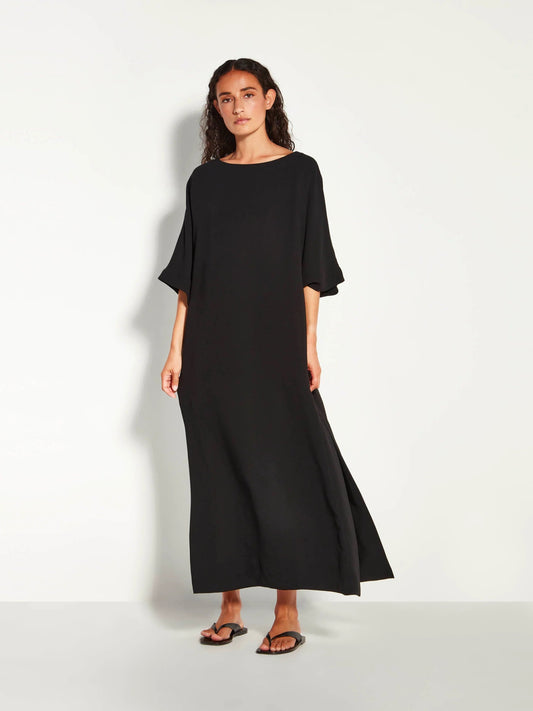 Juliette Hogan | Kiko Dress (Luxe Suiting) | Black | Palm Boutique