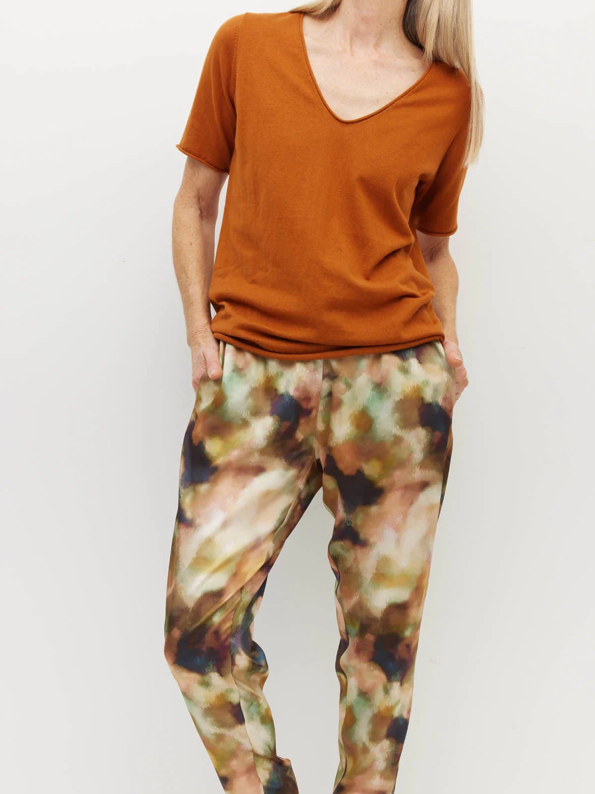 Juliette Hogan | Leonard Pant (Solara Twill) | Golden Hour | Palm Boutique