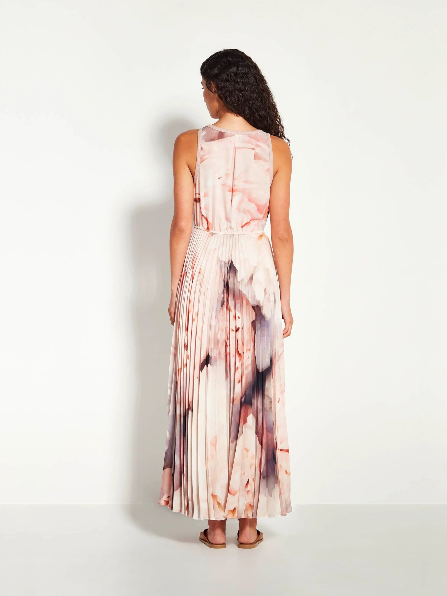 Juliette Hogan | Lillian Pleat Dress | (Bloom Crepe) Bouquet | Palm Boutique