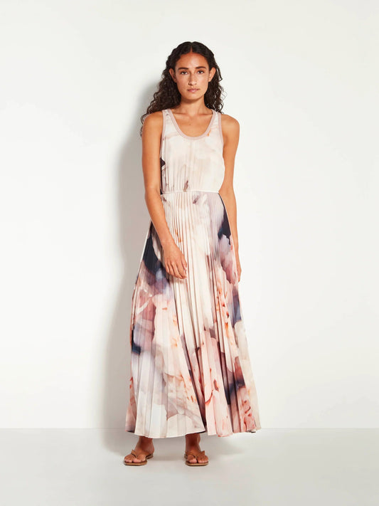 Juliette Hogan | Lillian Pleat Dress | (Bloom Crepe) Bouquet | Palm Boutique