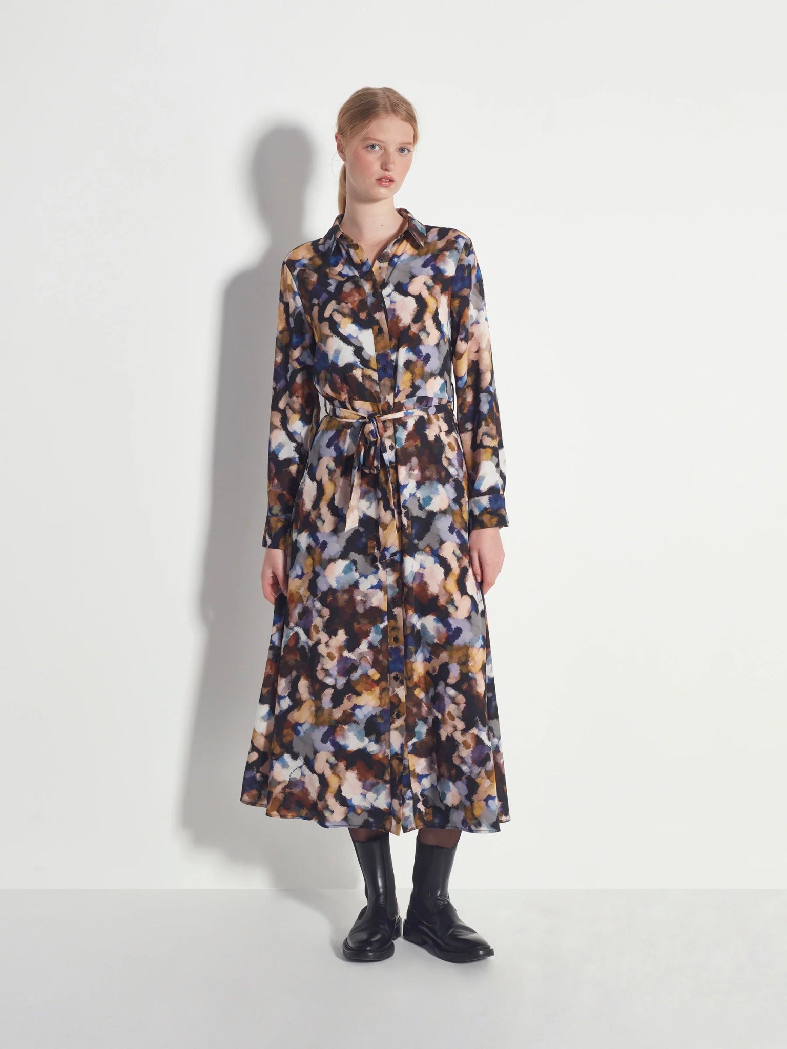 Juliette Hogan | Liz Dress ( Amber Dapple) | Autumn | Palm Boutique