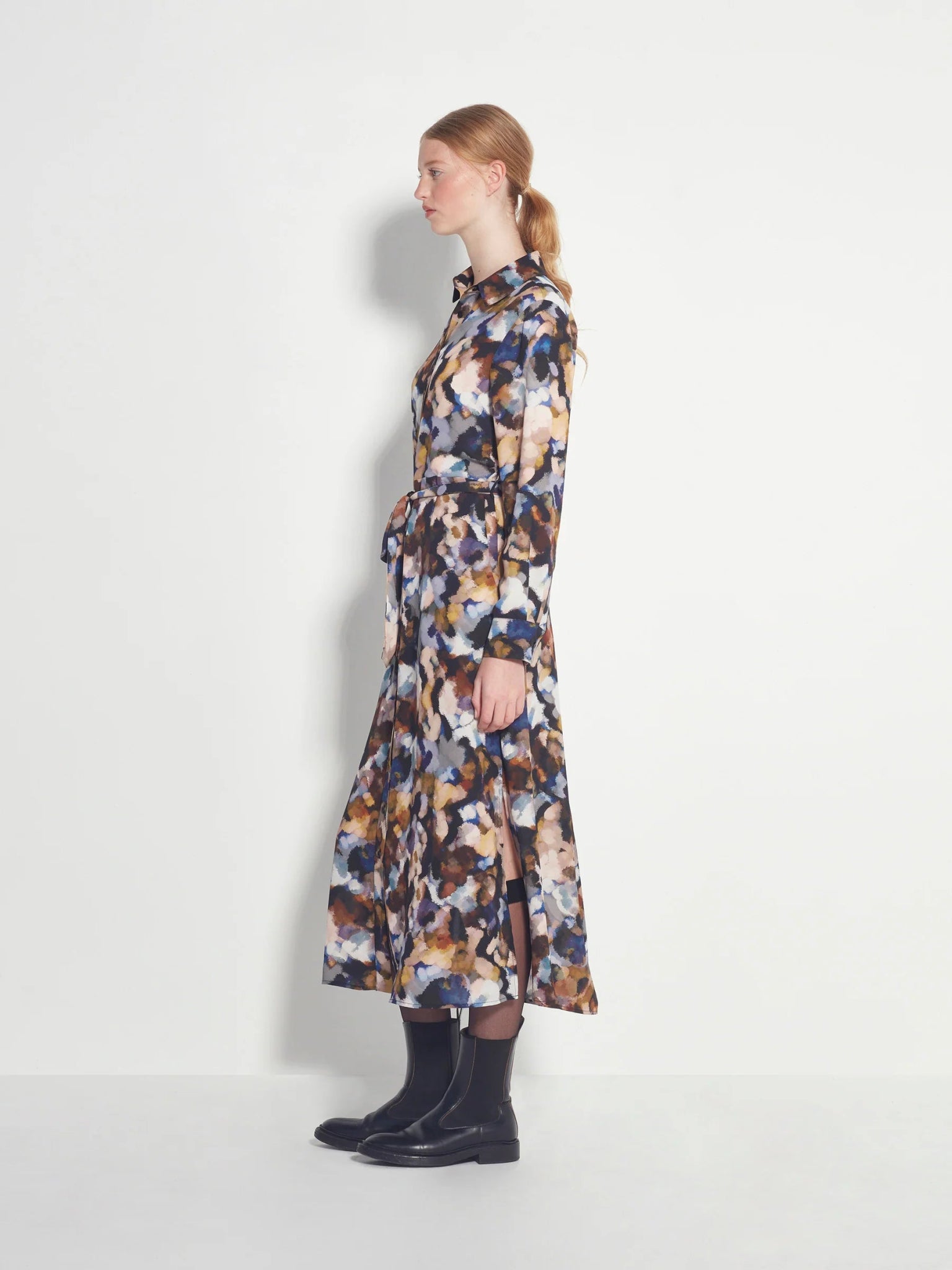 Juliette Hogan | Liz Dress ( Amber Dapple) | Autumn | Palm Boutique