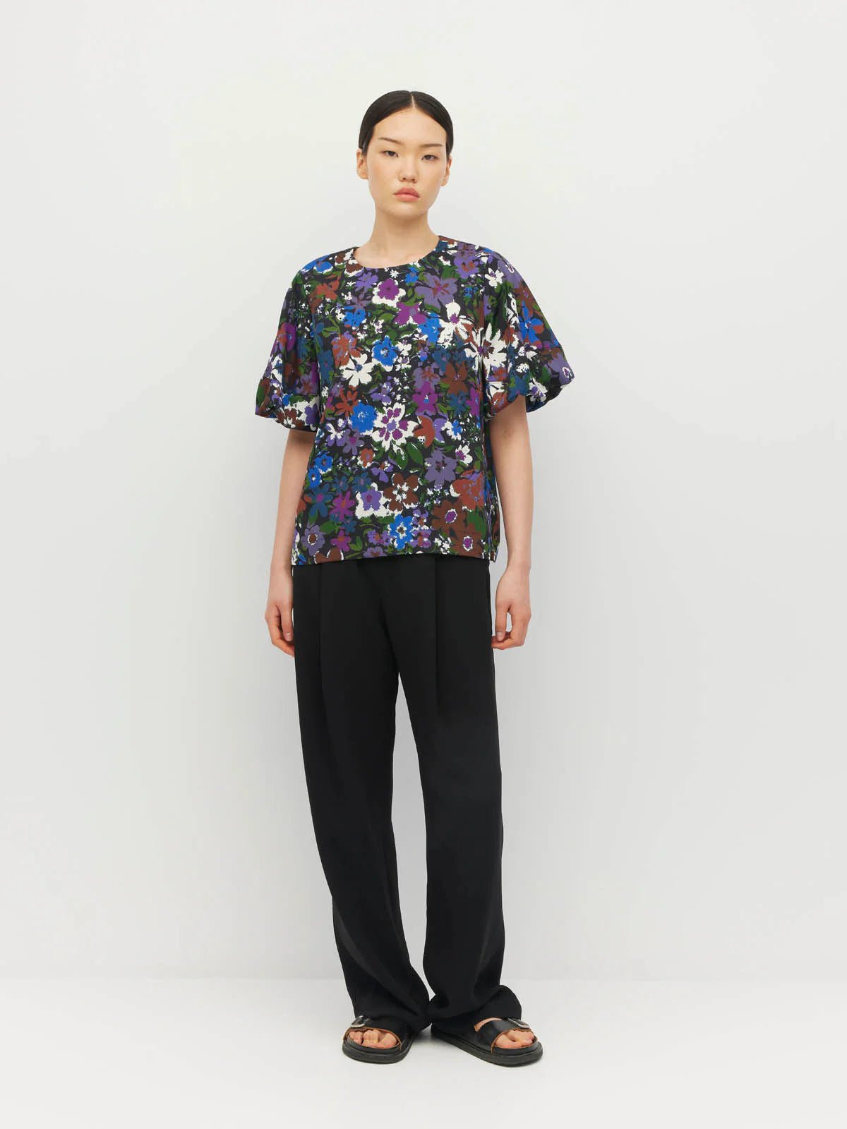Juliette Hogan | Loro Top (Petal Parade) | Jewel | Palm Boutique