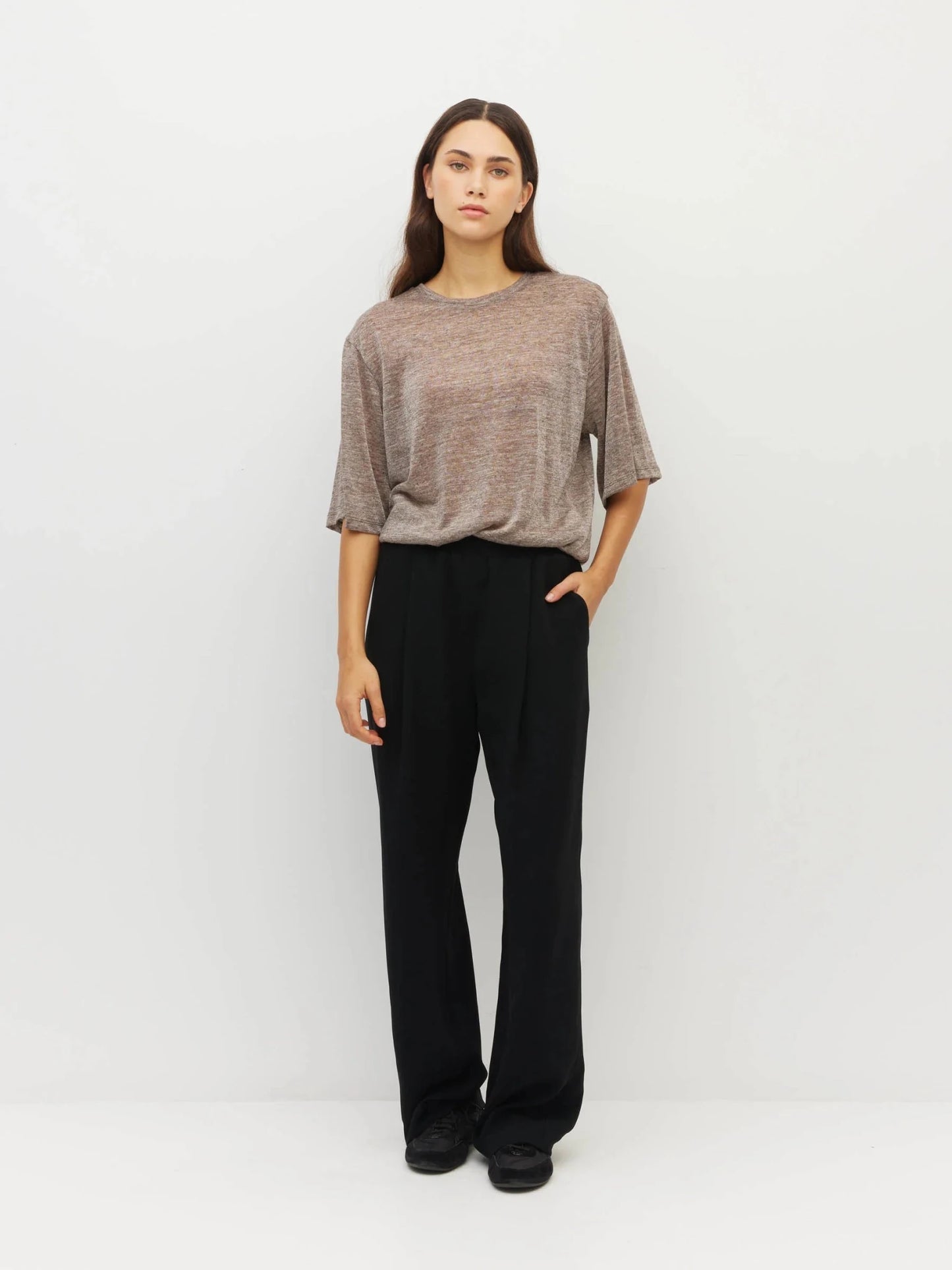 Juliette Hogan | Luka Pant (Luxe Suiting) | Black | Palm Boutique