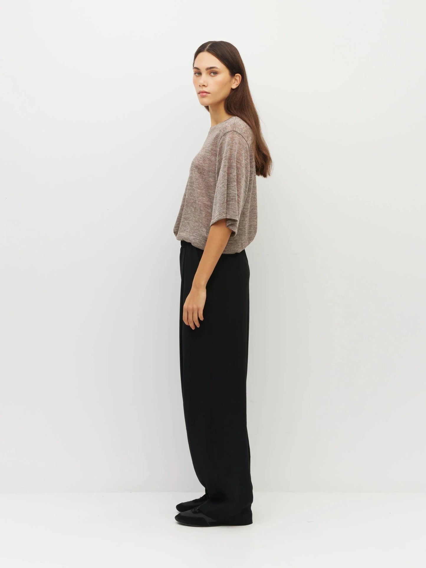 Juliette Hogan | Luka Pant (Luxe Suiting) | Black | Palm Boutique