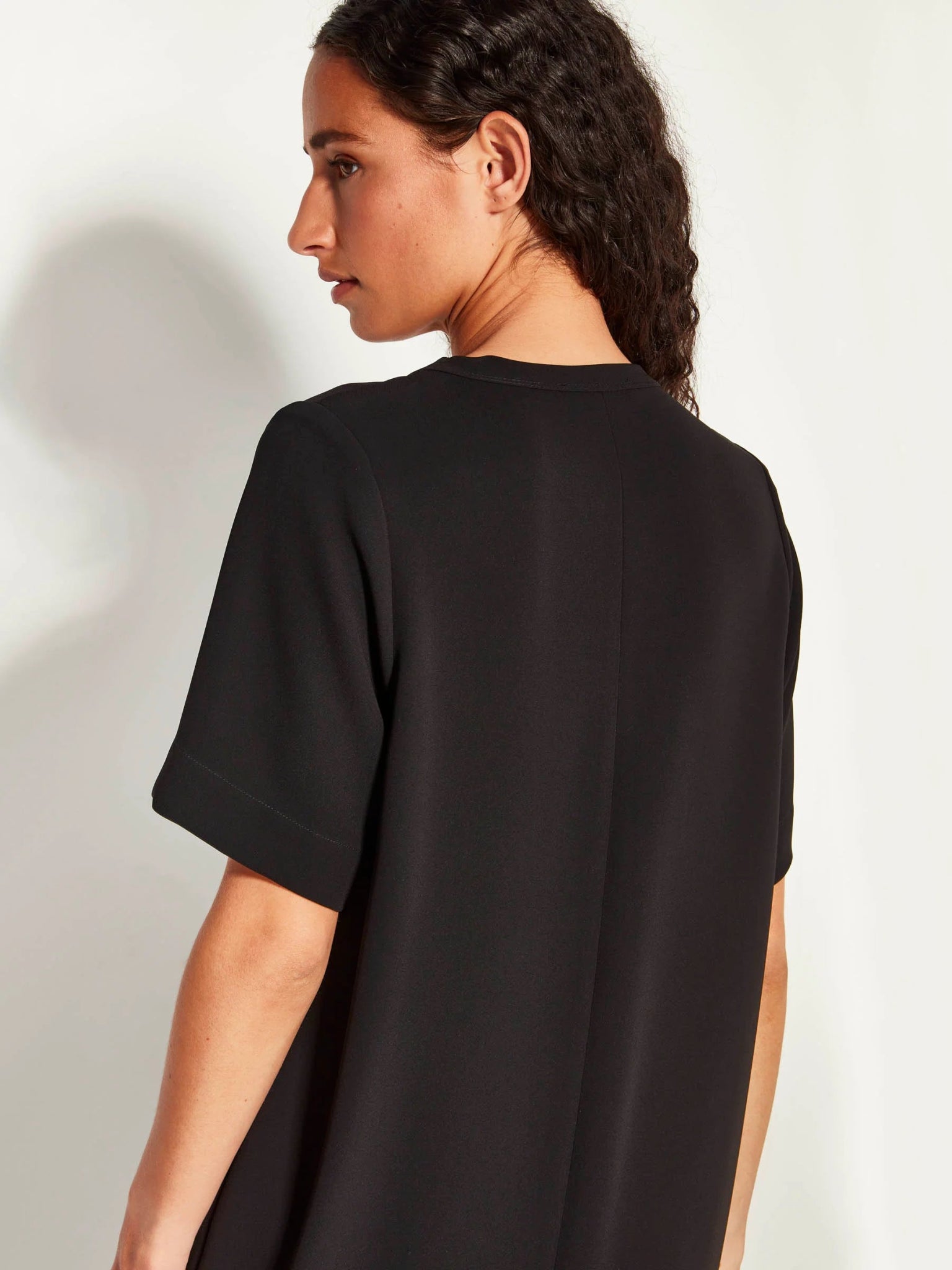 Juliette Hogan | Lynette Dress (Luxe Suiting) | Black | Palm Boutique