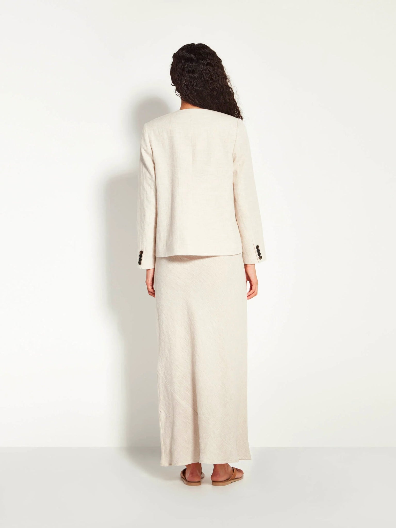 Juliette Hogan | Mimi Jacket (Vintage Linen) | Natural | Palm Boutique