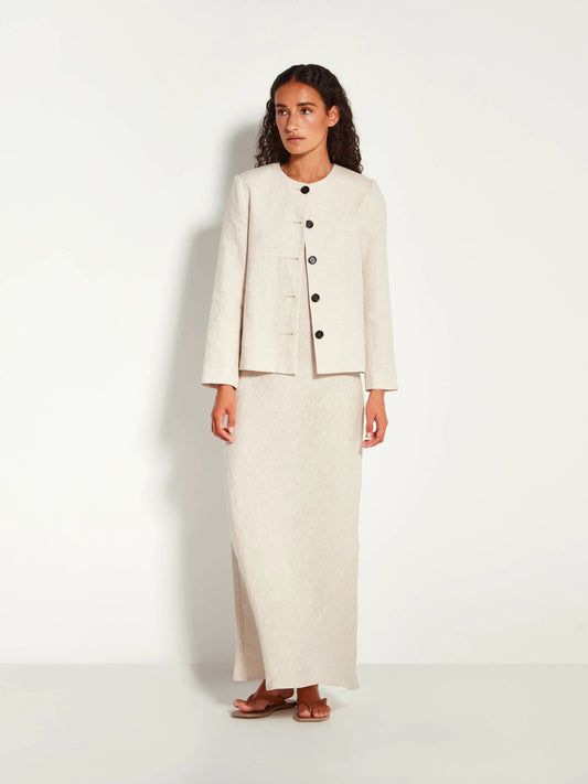 Juliette Hogan | Mimi Jacket (Vintage Linen) | Natural | Palm Boutique