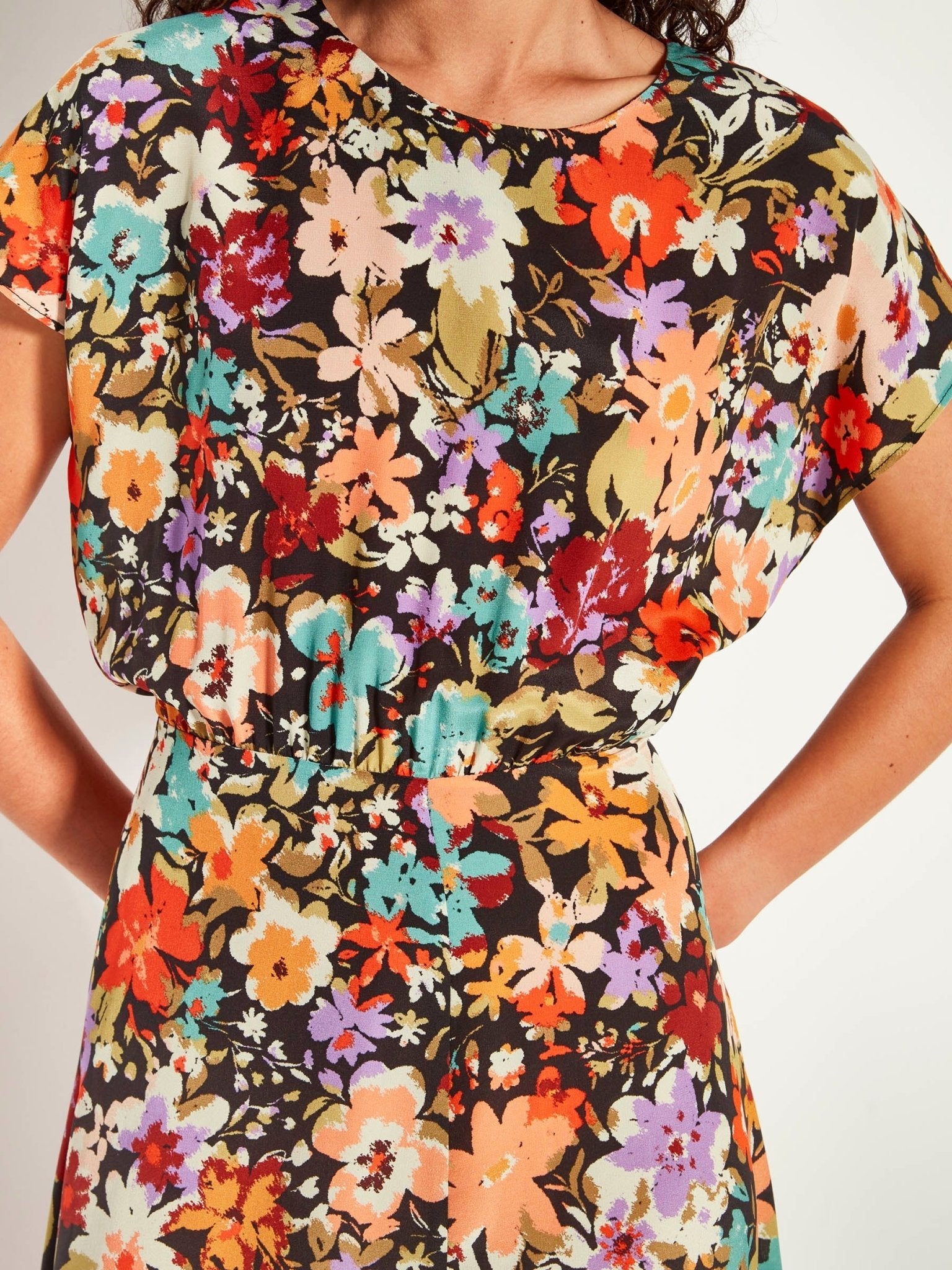 Juliette Hogan | Paloma Dress (Petal Parade Silk CDC) | Ember | Palm Boutique