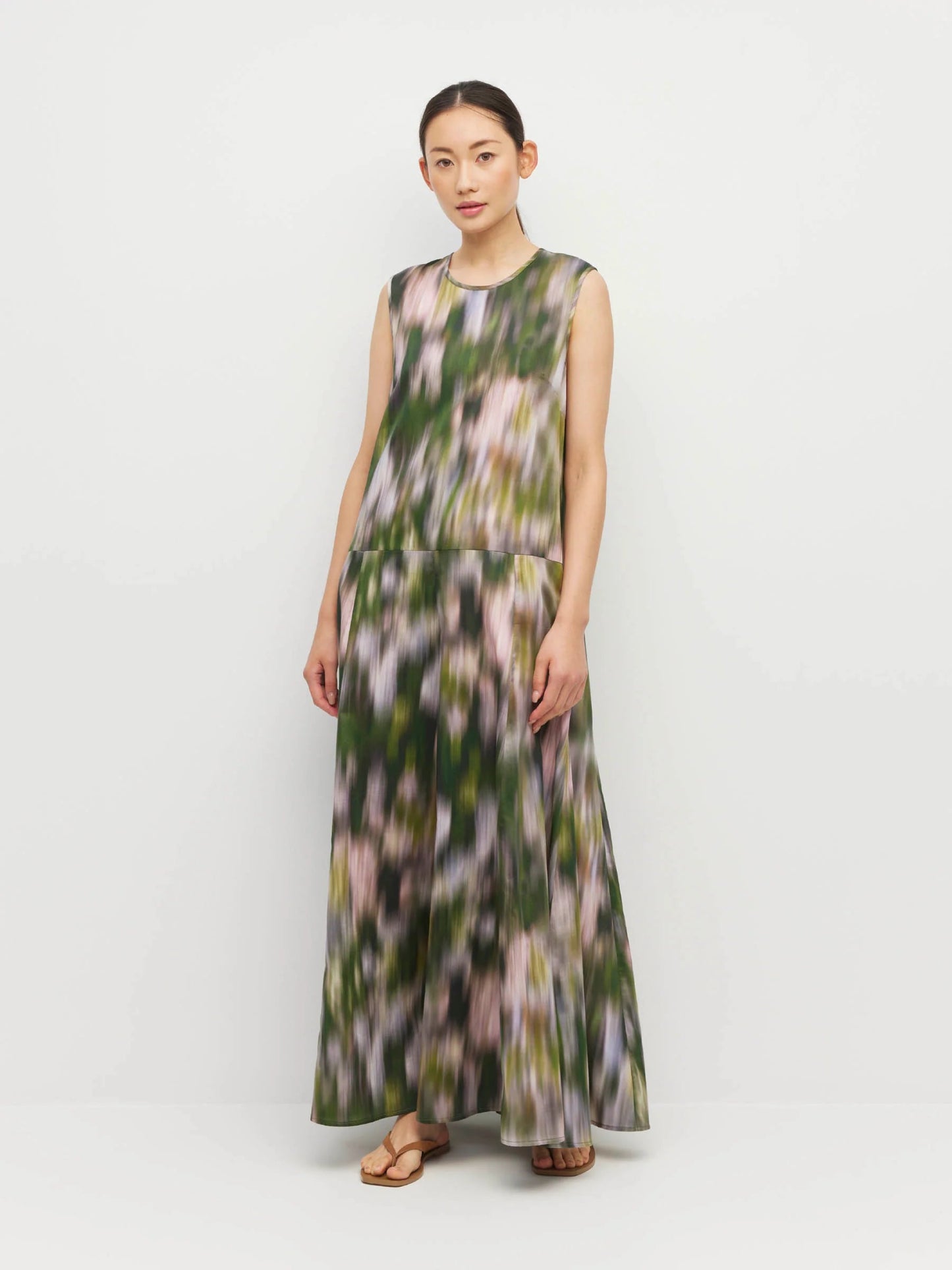 Juliette Hogan | Symi Dress | (Hydrangea Haze Cotton) Flurry | Palm Boutique