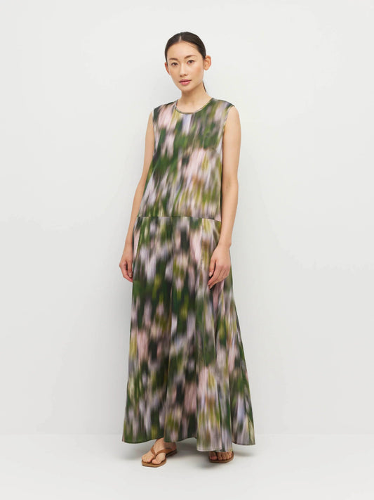 Juliette Hogan | Symi Dress | (Hydrangea Haze Cotton) Flurry | Palm Boutique