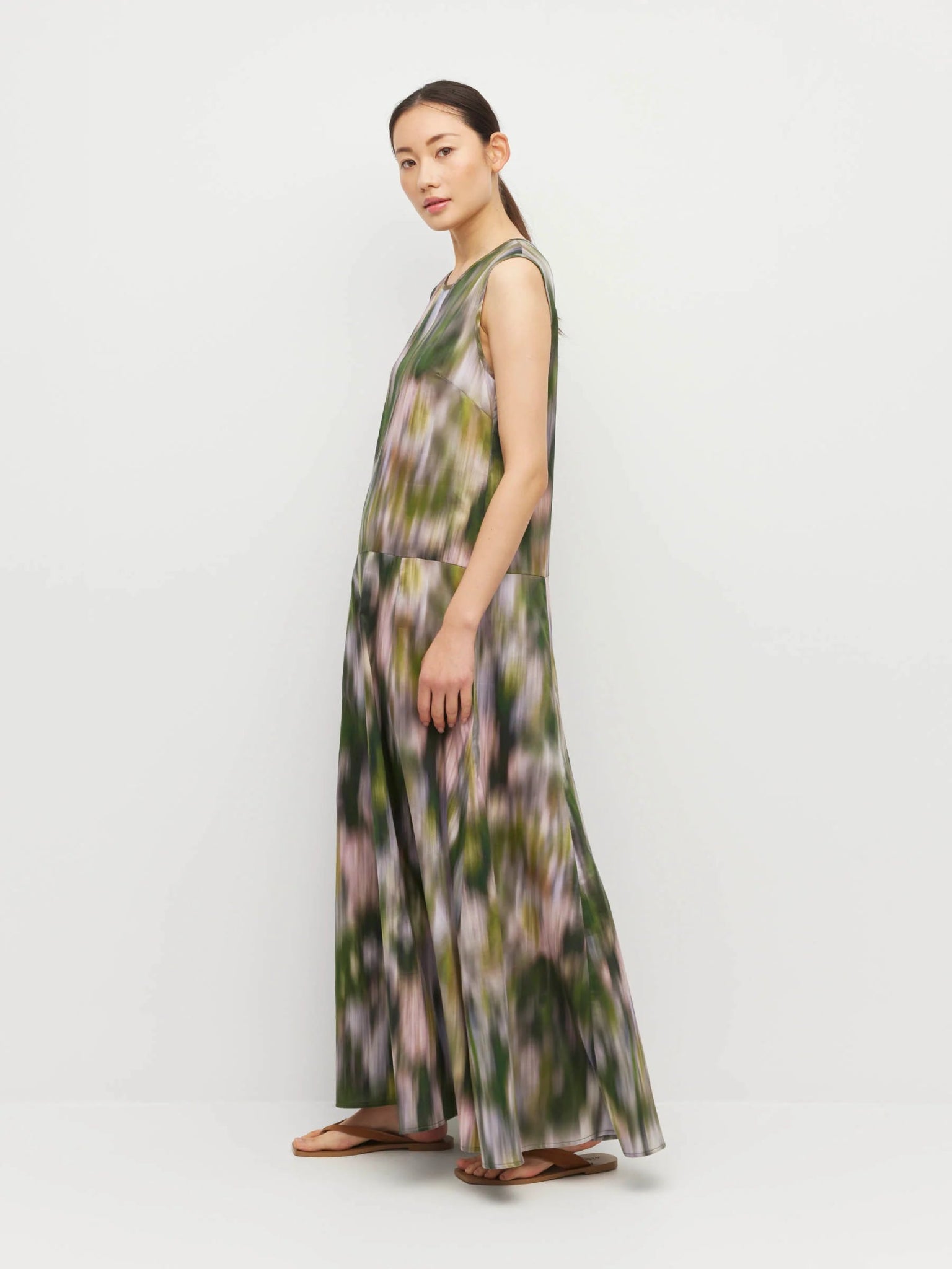 Juliette Hogan | Symi Dress | (Hydrangea Haze Cotton) Flurry | Palm Boutique