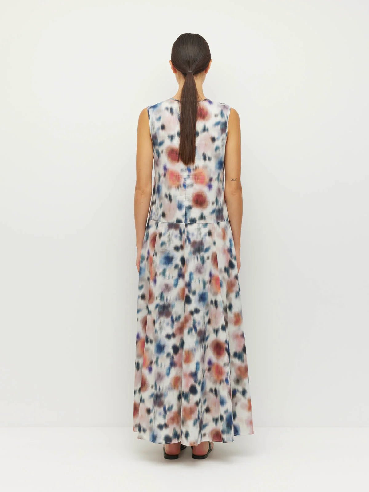 Juliette Hogan | Symi Dress ( Rosette Haze Cotton) Morning Light | Palm Boutique