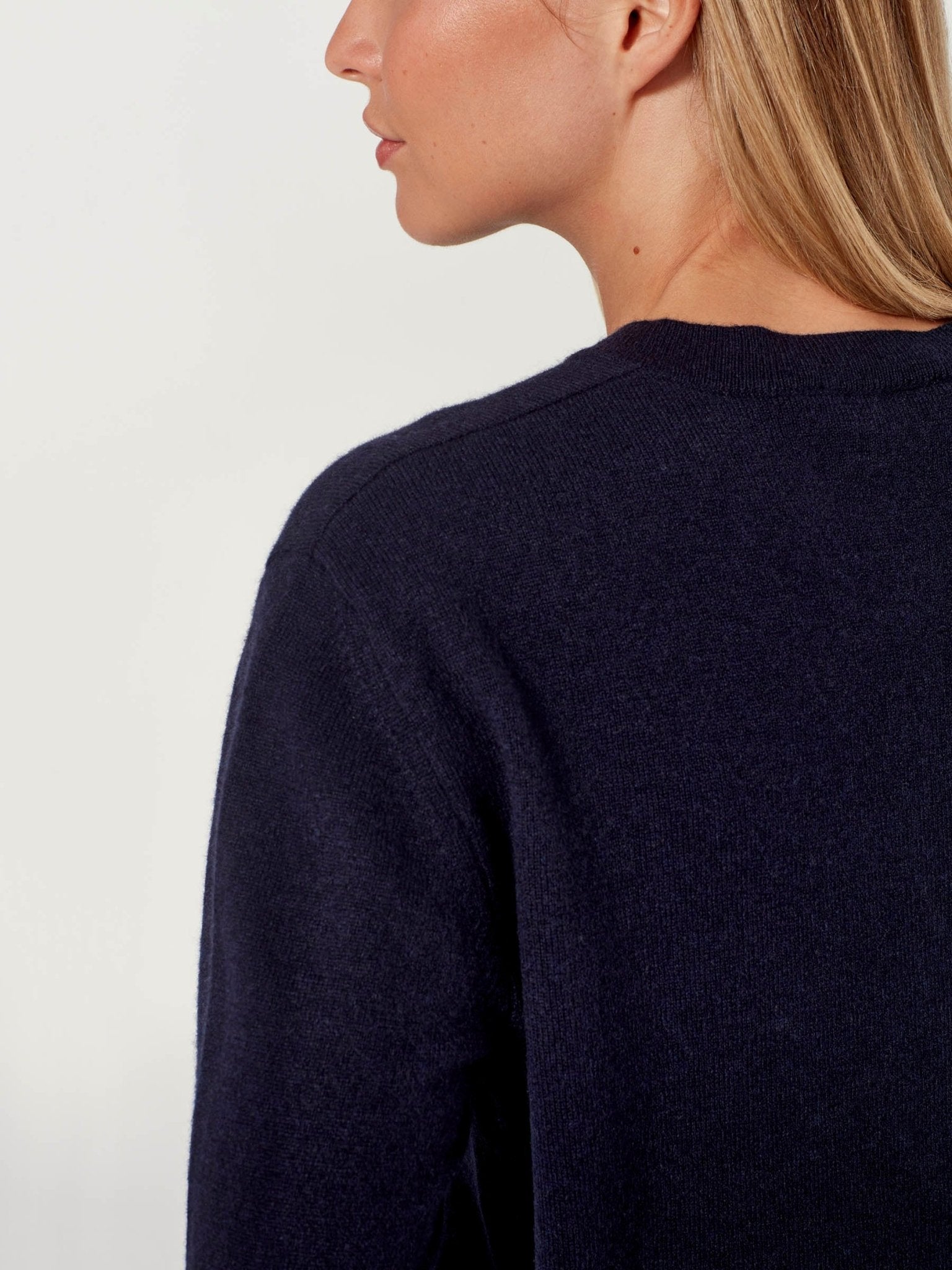 Juliette Hogan | Twin Cardi (Cashmere) | Ink | Palm Boutique
