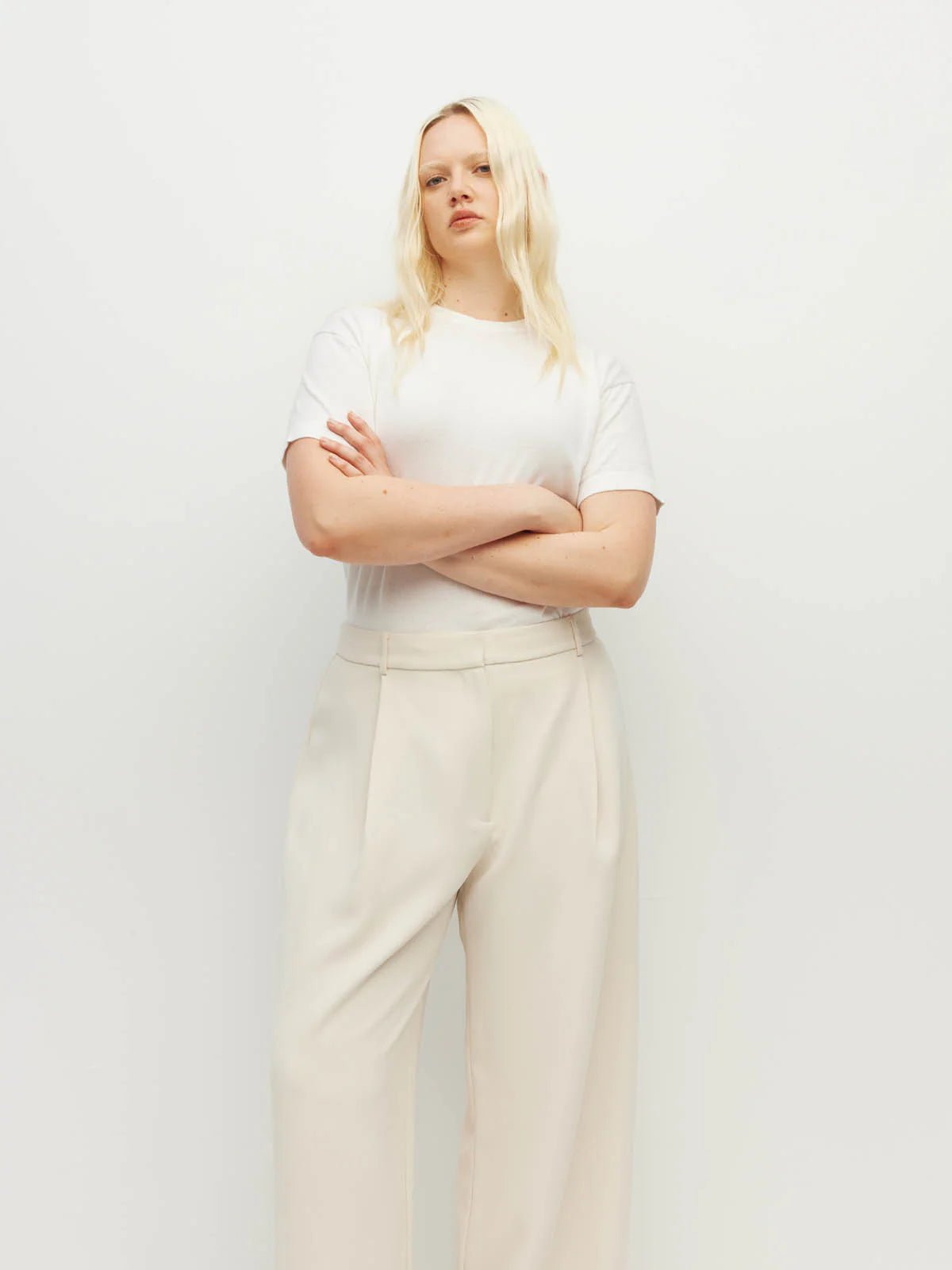Juliette Hogan | Vela Pant | Milk Foundation Suiting | Palm Boutique