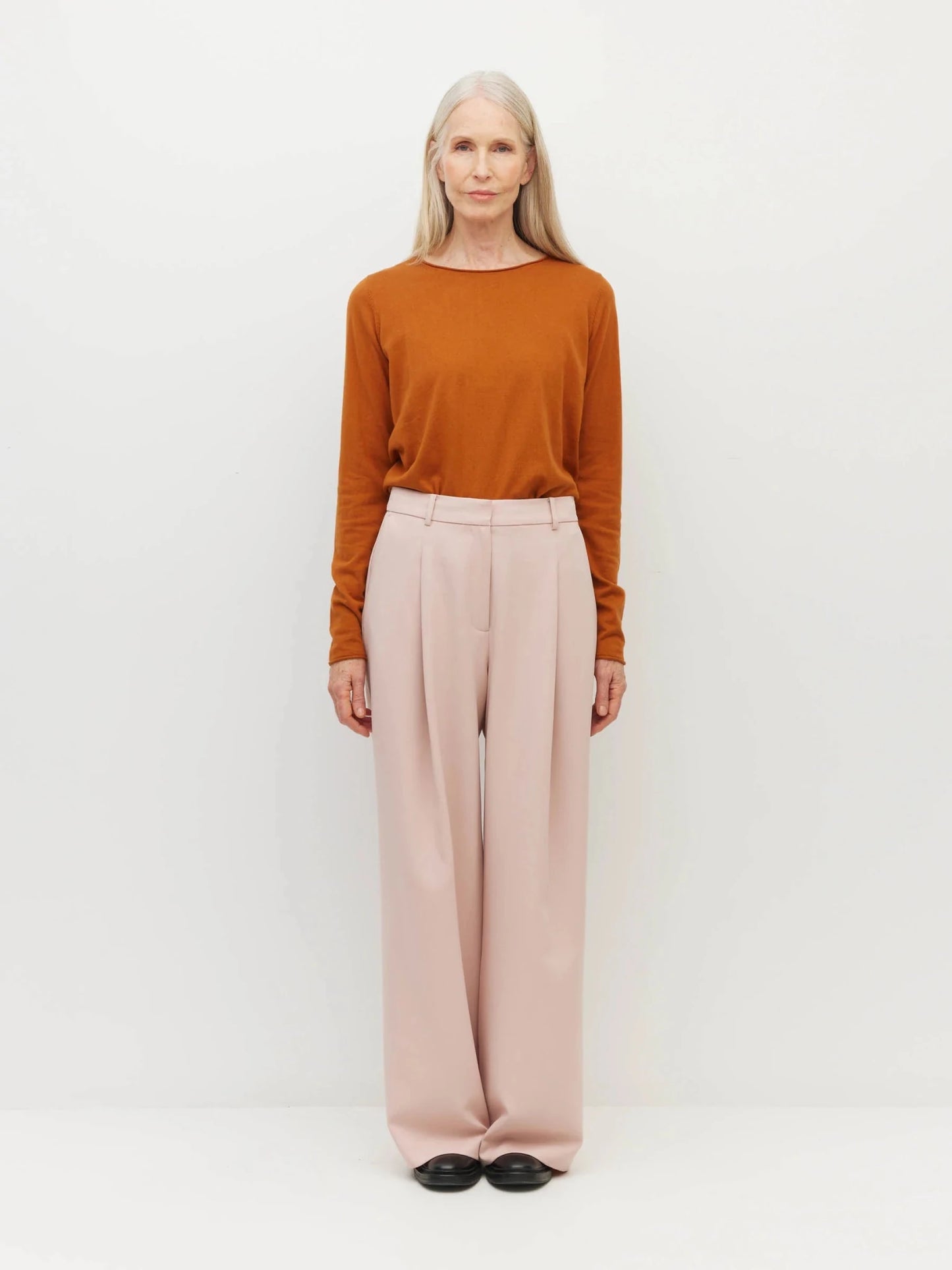 Juliette Hogan | Vela Pant (Relaxed Suiting) | Clay Rose | Palm Boutique