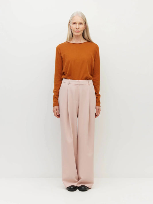 Juliette Hogan | Vela Pant (Relaxed Suiting) | Clay Rose | Palm Boutique