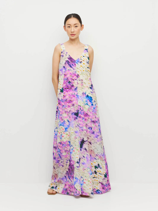 Juliette Hogan | Violetta Dress (lavender mist silk CDC) | Aster | Palm Boutique