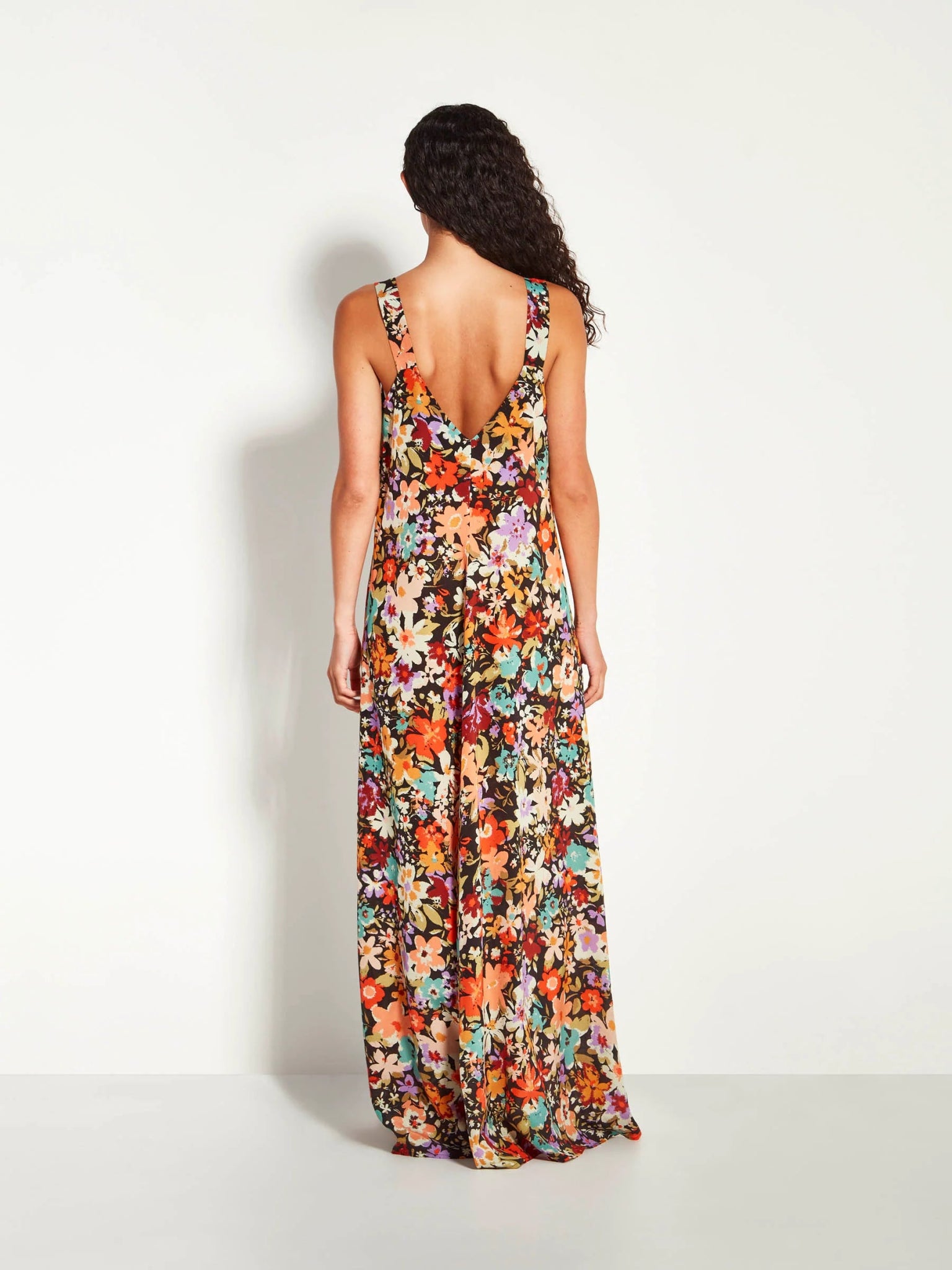 Juliette Hogan | Violetta Dress (Petal Parade Silk CDC) | Ember | Palm Boutique