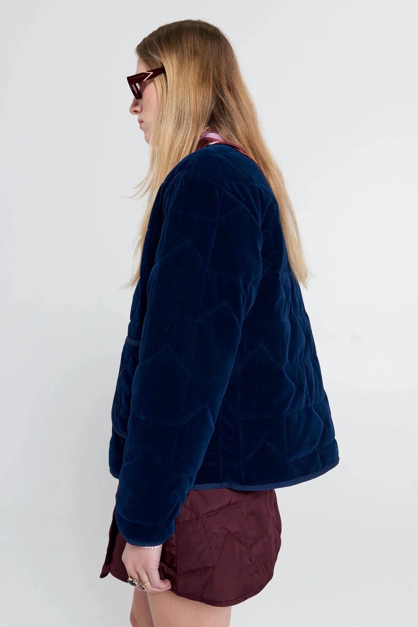 Karen Walker | Ashford Jacket | Navy | Palm Boutique