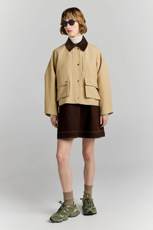 Karen Walker | Chore Jacket | Tan | Palm Boutique