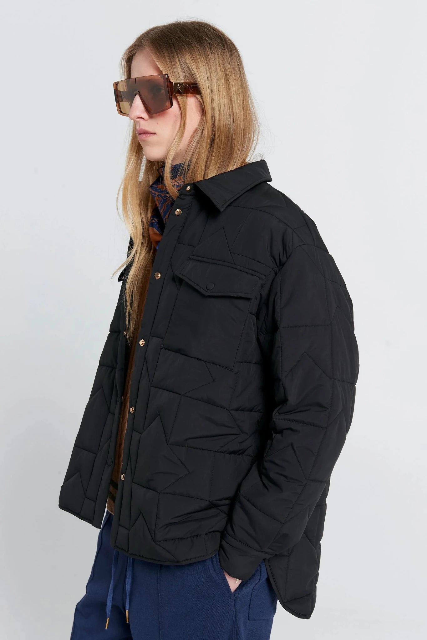 Karen Walker | Crest Jacket | Black | Palm Boutique