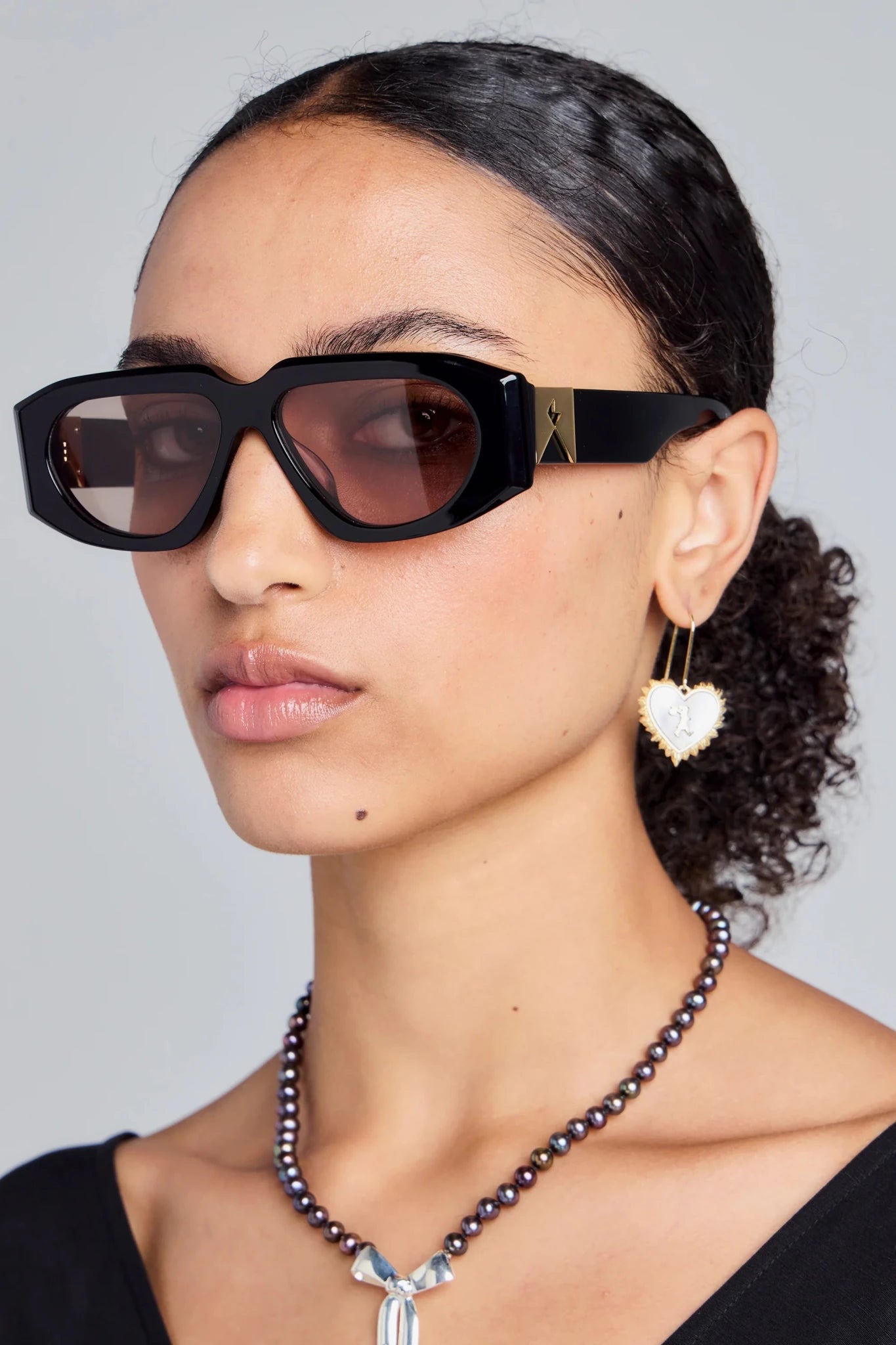 Karen Walker Eyewear | Equinox | Black | Palm Boutique