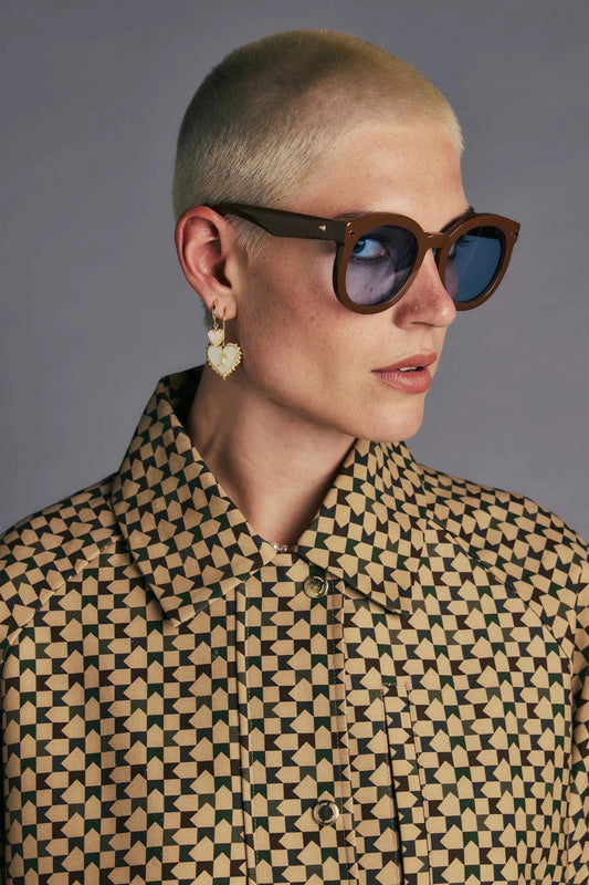 Karen Walker Eyewear | Super Duper Strength | Putty | Palm Boutique