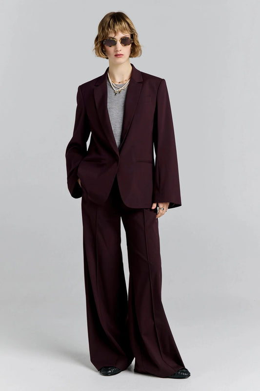 Karen Walker | Frontier Jacket | Plum | Palm Boutique