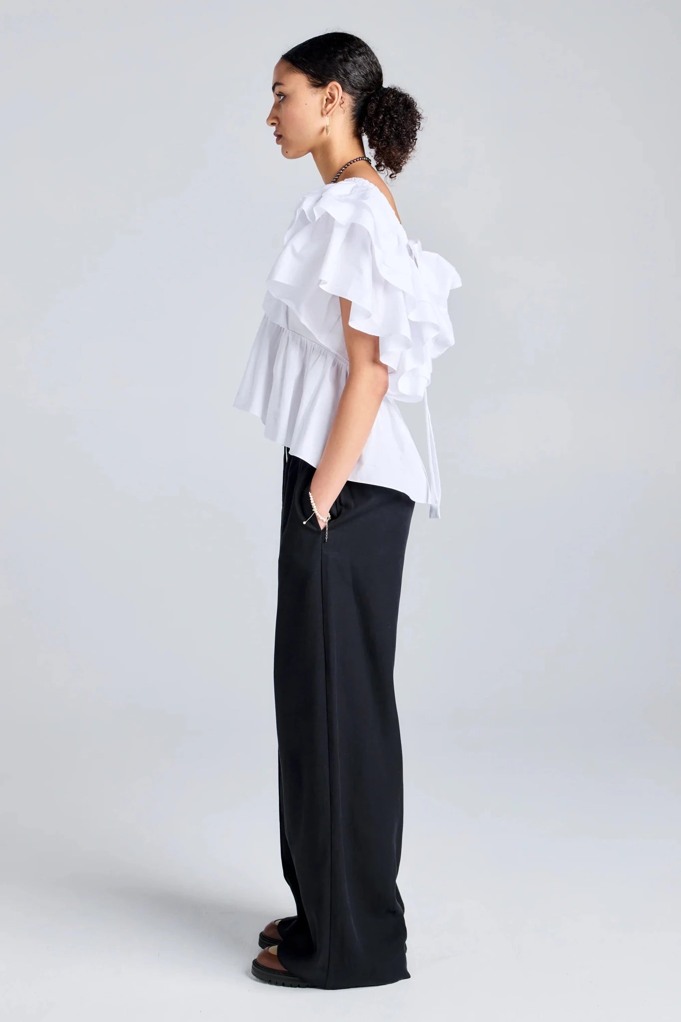 Karen Walker | Frontier Trouser | Black | Palm Boutique