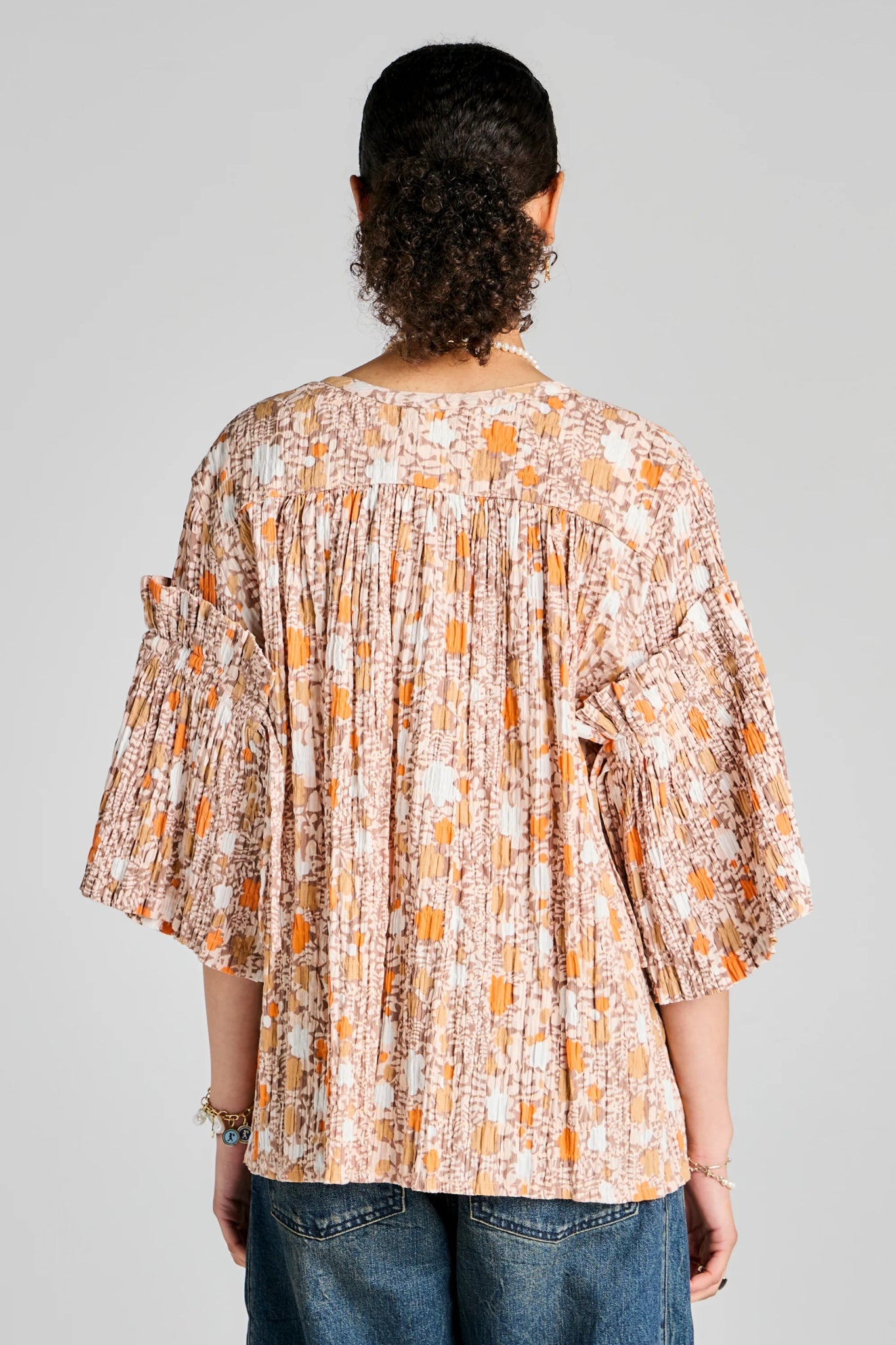 Karen Walker | Glade Shirt | Pink Multi | Palm Boutique