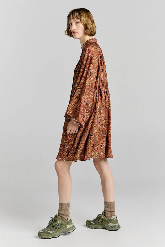 Karen Walker | Glaze Dress | Burgundy Multi | Palm Boutique