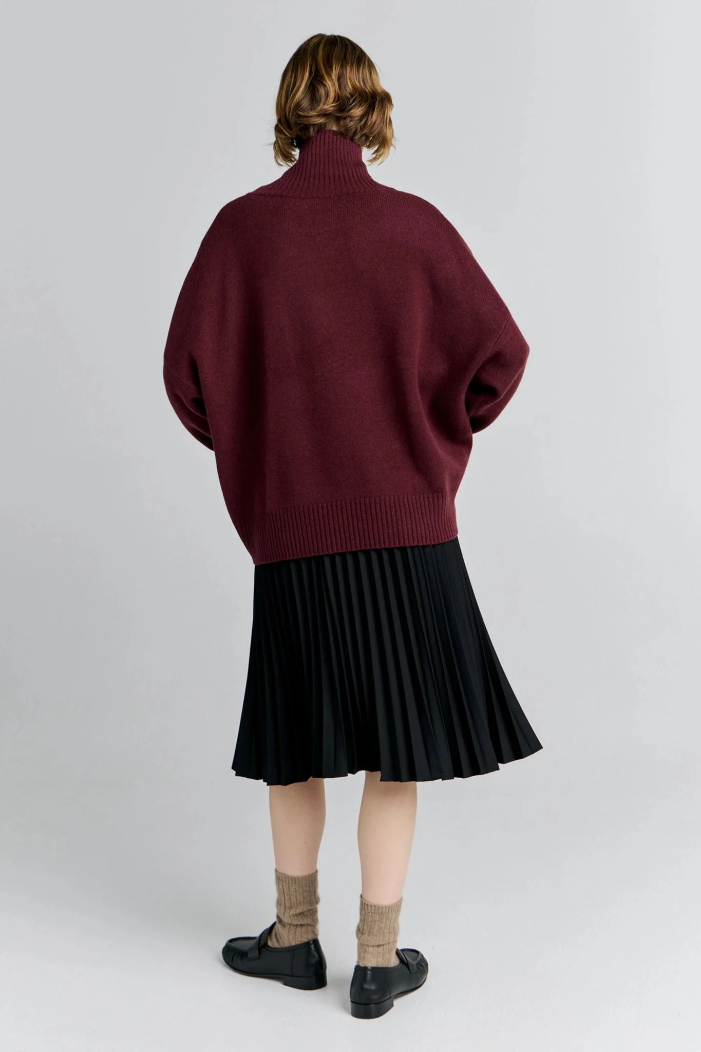 Karen Walker | K Flag Sweater | Mahogany | Palm Boutique