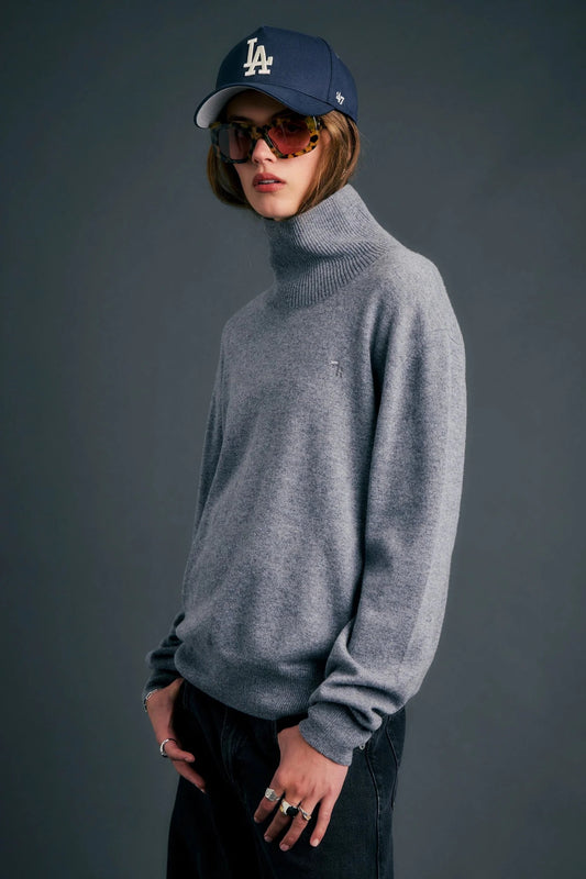 Karen Walker | Margot Sweater | Grey Marle | Palm Boutique