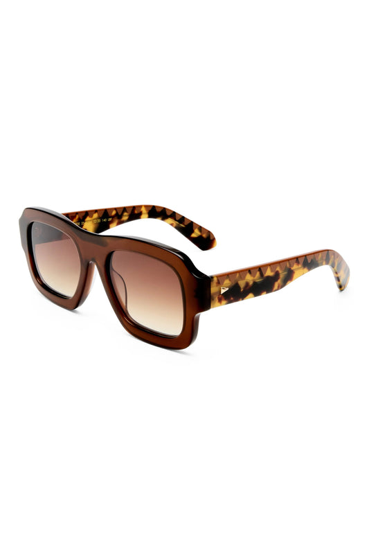 Karen Walker | Moonside Caramel Zigzag | Caramel | Palm Boutique