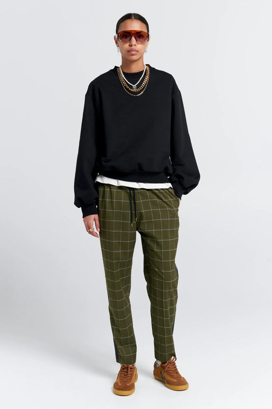 Karen Walker | Promenade Trousers | Khaki Green | Palm Boutique