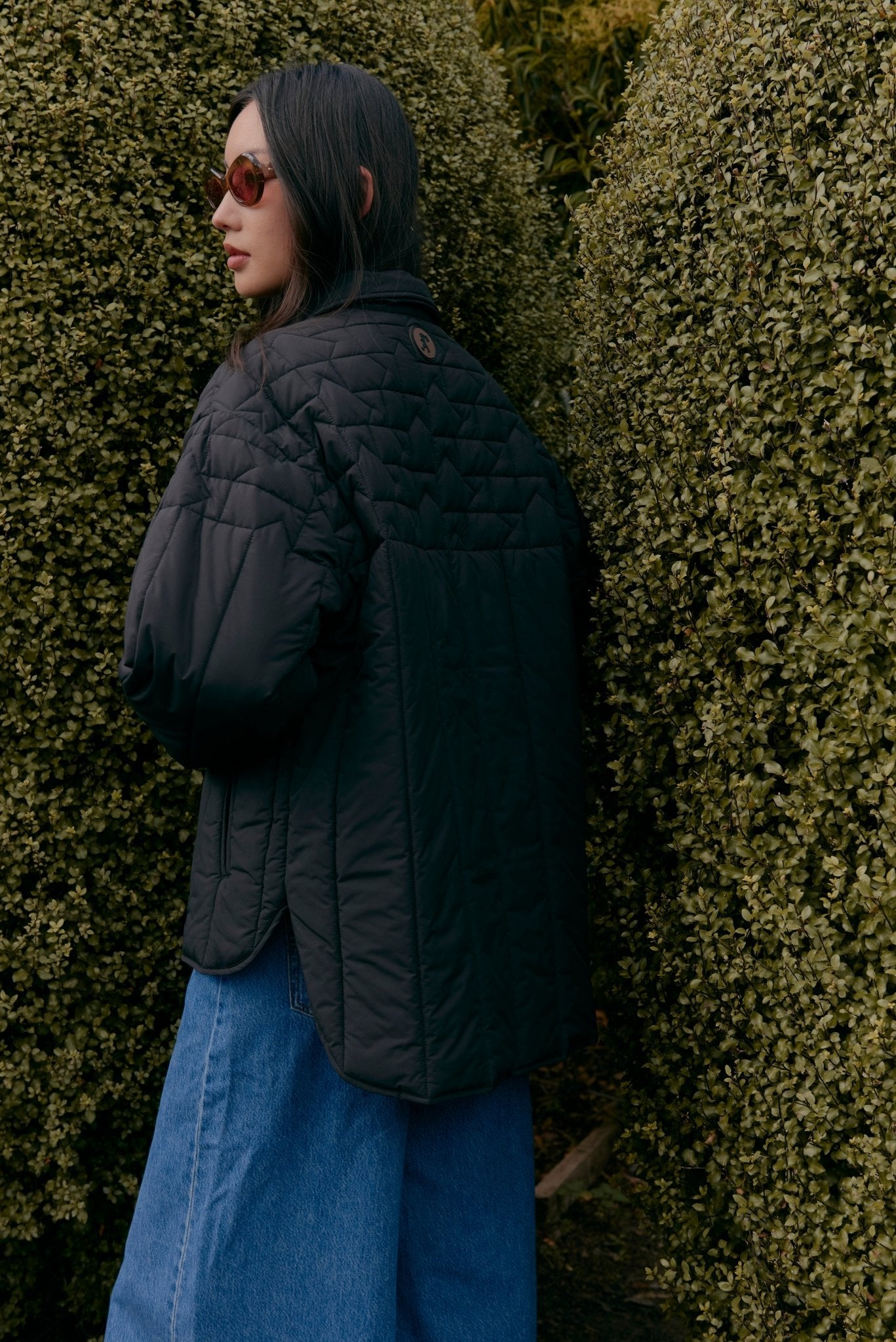 Karen Walker | Quilted Voyager Jacket | Black | Palm Boutique