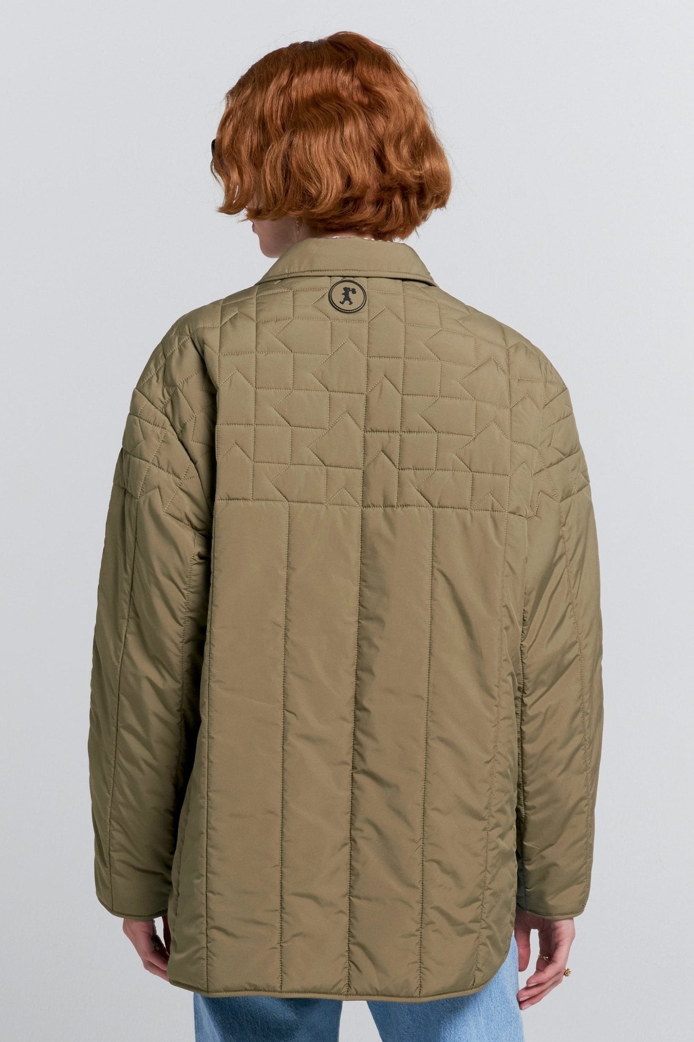 Karen Walker | Quilted Voyager Jacket | Herb Green | Palm Boutique