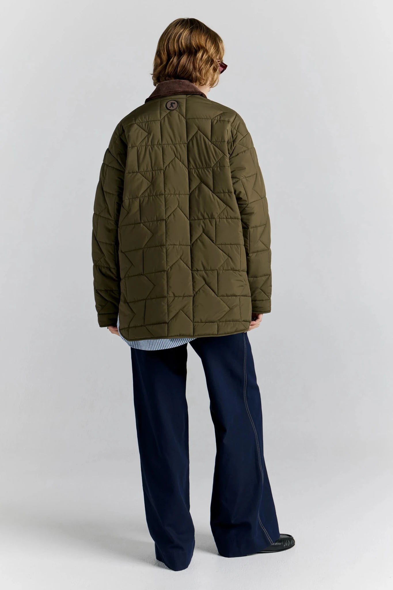 Karen Walker | Ridge Jacket | Dark Olive | Palm Boutique