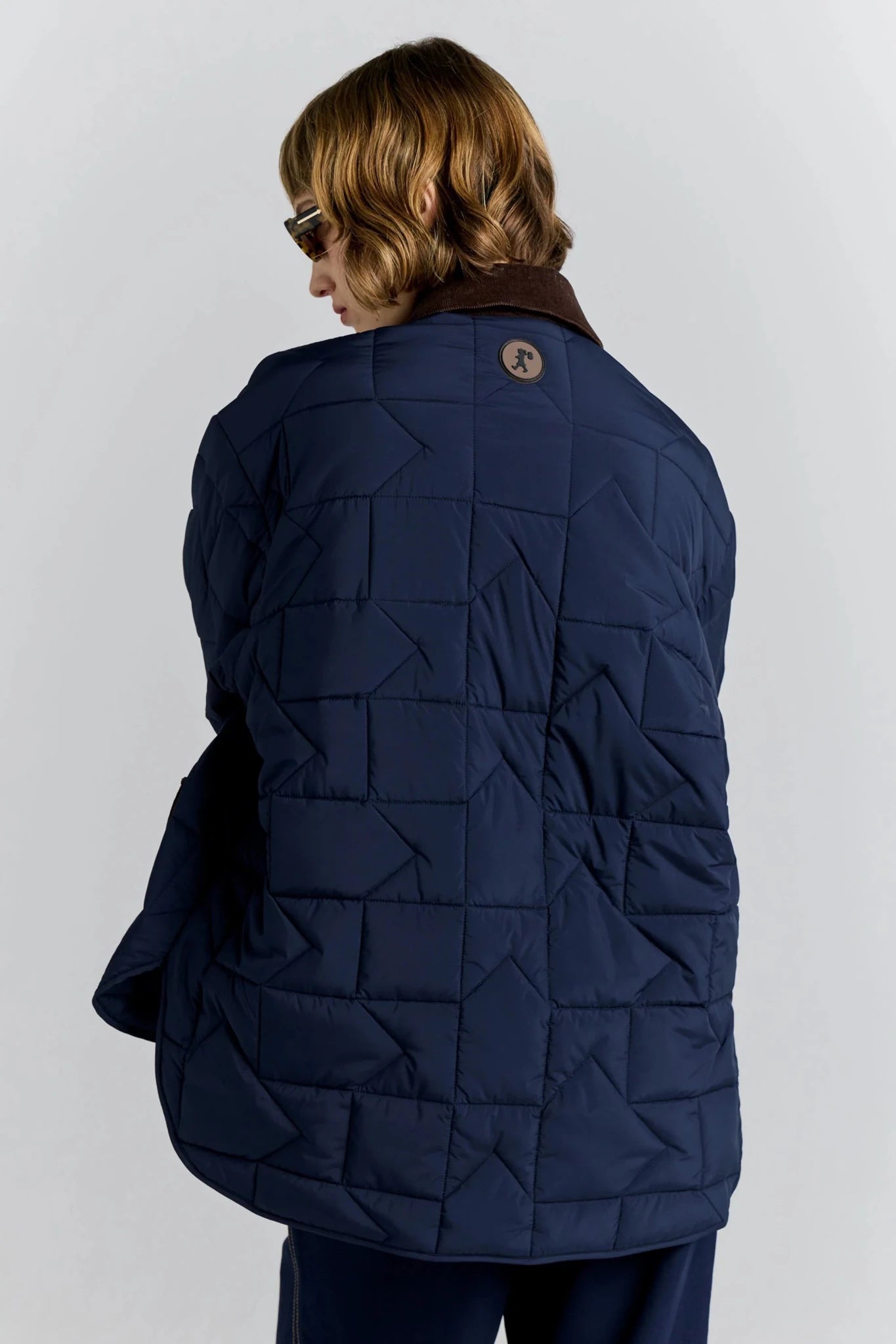 Karen Walker | Ridge Jacket | Navy | Palm Boutique