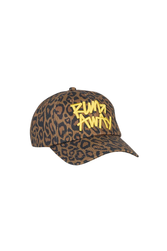 Karen Walker | Runaway Cap | Leopard Multi | Palm Boutique