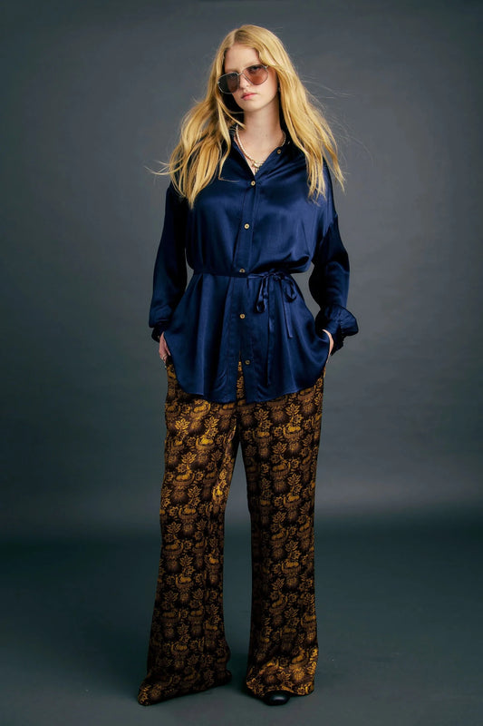 Karen Walker | Squall Shirt | Royal Navy | Palm Boutique
